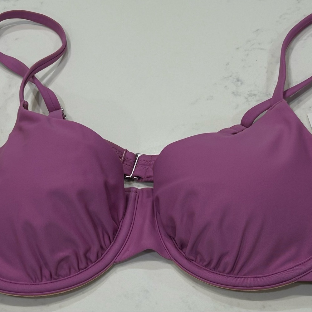 J Crew Purple Bikini Top